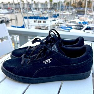 Puma Suede (Nice Condition - Black)